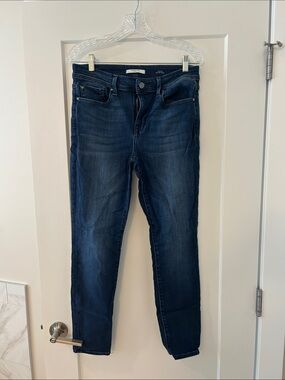 Fidelity Women's Dark Indigo Skinny Jeans